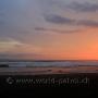 Sonnenuntergang am Playa Ostional